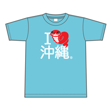 T-shirt（I habu Okinawa Movie Festival version Blue）